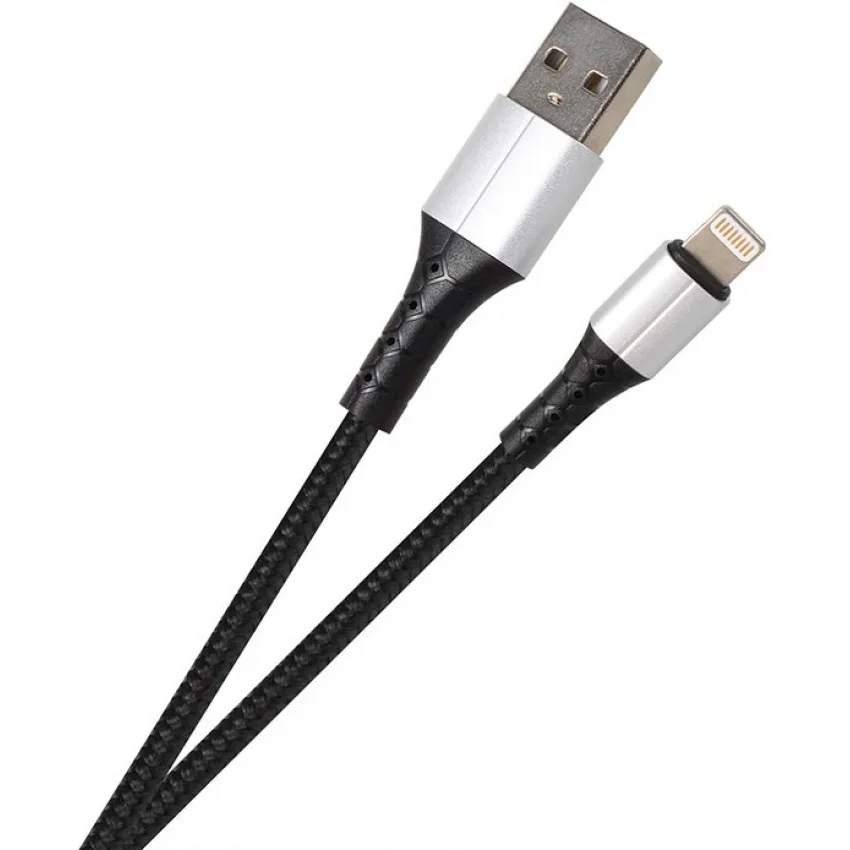 VCOM Örgülü Lightning to USB Şarj Kablosu 1m 2A Hızlı | CU287L