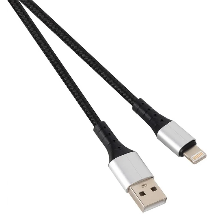 VCOM Örgülü Lightning to USB Şarj Kablosu 1m 2A Hızlı | CU287L
