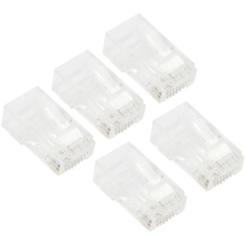 VCOM Cat6 RJ45 8P8C UTP Konnektör 100lü Paket - 3u | NM006