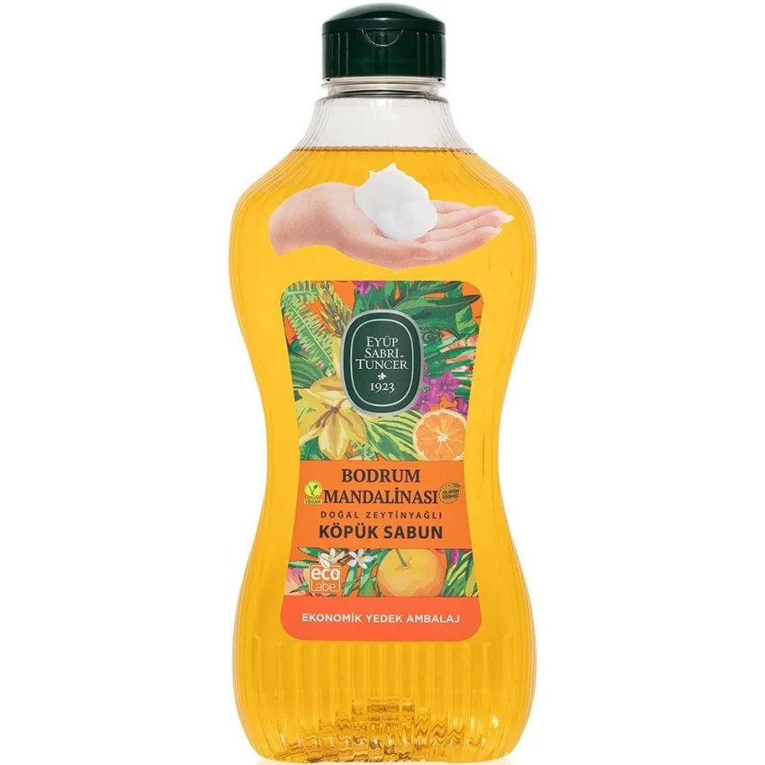 Eyüp Sabri Tuncer Bodrum Mandalinası Köpük Sabun 1.5 lt | EST