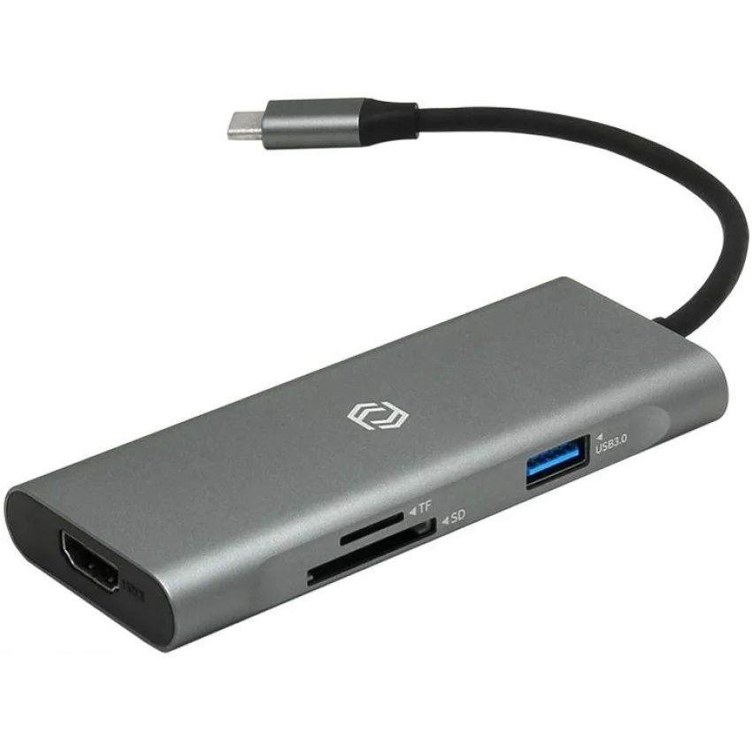 Frisby Type-C Hub HDMI 3xUSB 3.0 SD/TF 100W PD | FA-7712TC