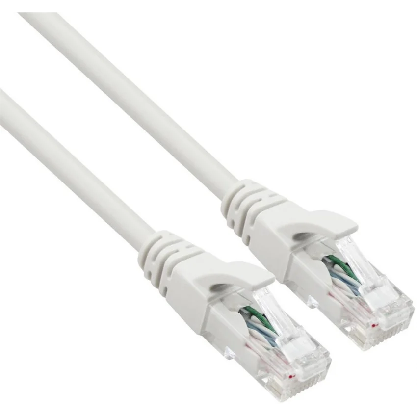 VCOM Cat6 UTP Patch Ethernet Kablo 5mt Gri | NP612B-5.0