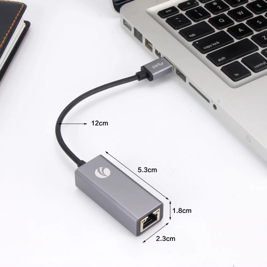 VCOM USB 3.0 to Gigabit Ethernet Adaptör 1000Mbps | DU312M