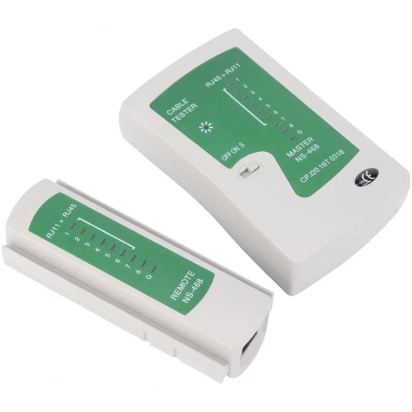 VCOM RJ45 RJ11 Network ve Telefon Kablo Test Cihazı | NT101