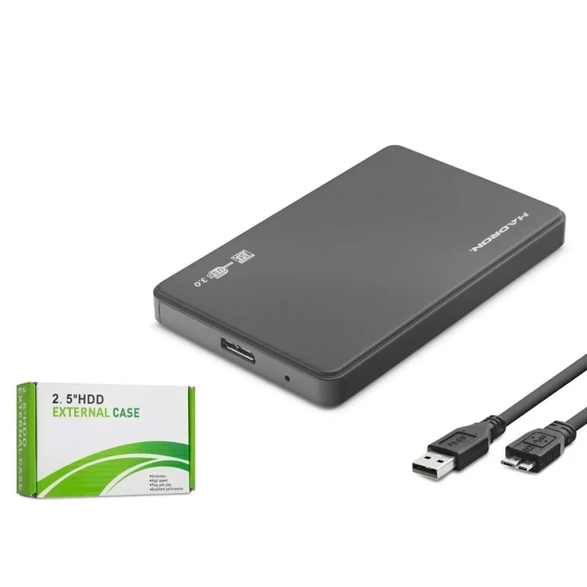 Hadron 2.5 SATA HDD/SSD Harici Disk Kutusu USB 3.0 | HDX1752S