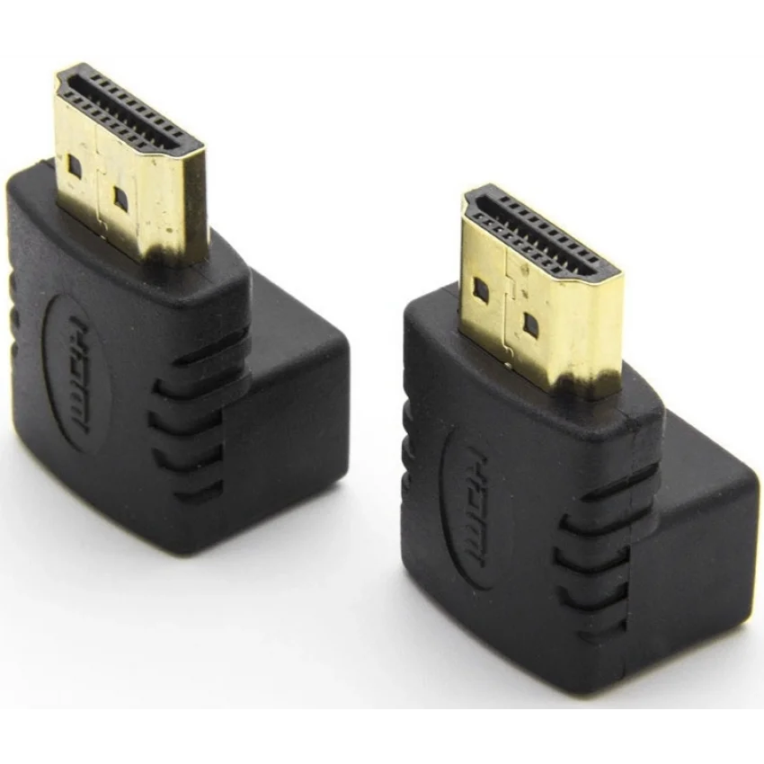 VCOM HDMI Erkek to Dişi L Tipi 270 Derece Adaptör | CA319