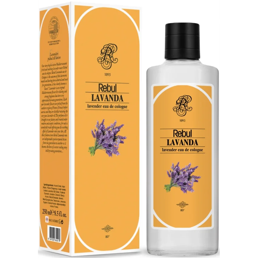 Rebul Lavanda EDC Kolonya Cam Şişe 250 ml