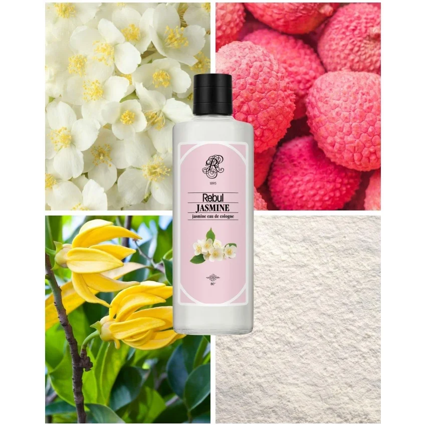 Rebul Jasmine EDC Kolonya Cam Şişe 250 ml