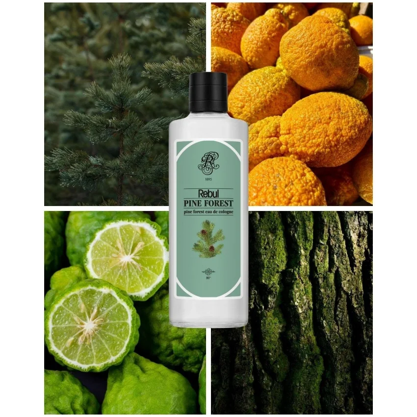 Rebul Pine Forest EDC Kolonya Cam Şişe 250 ml
