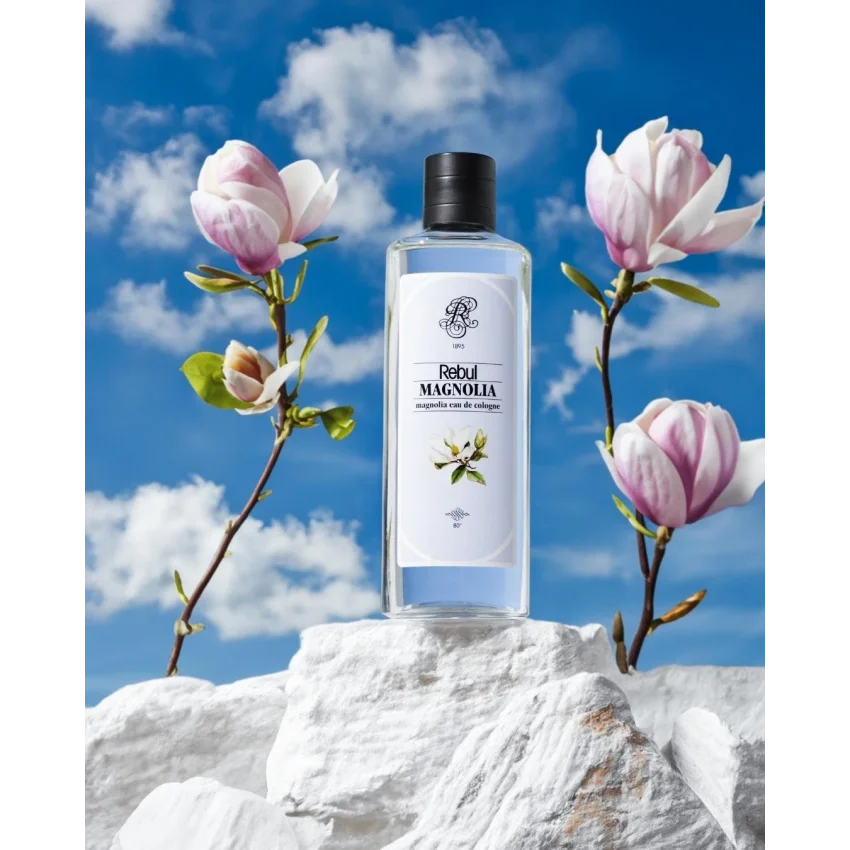 Rebul Magnolia EDC Kolonya Cam Şişe 250 ml