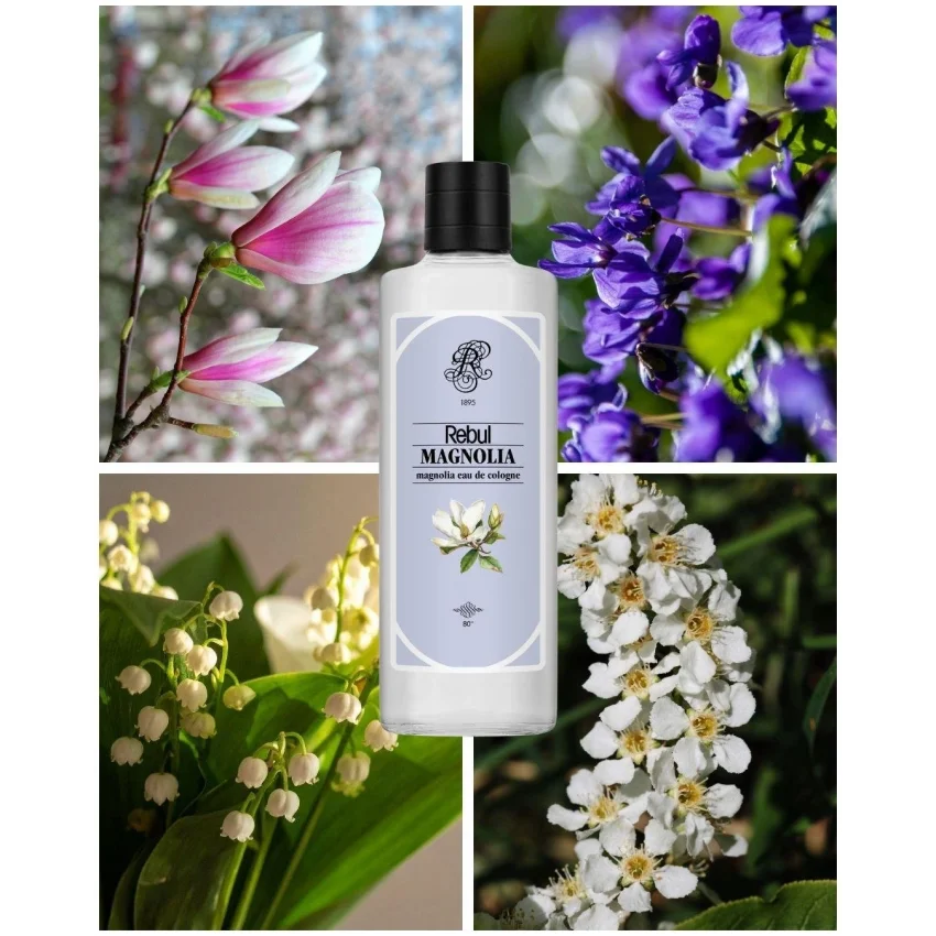 Rebul Magnolia EDC Kolonya Cam Şişe 250 ml