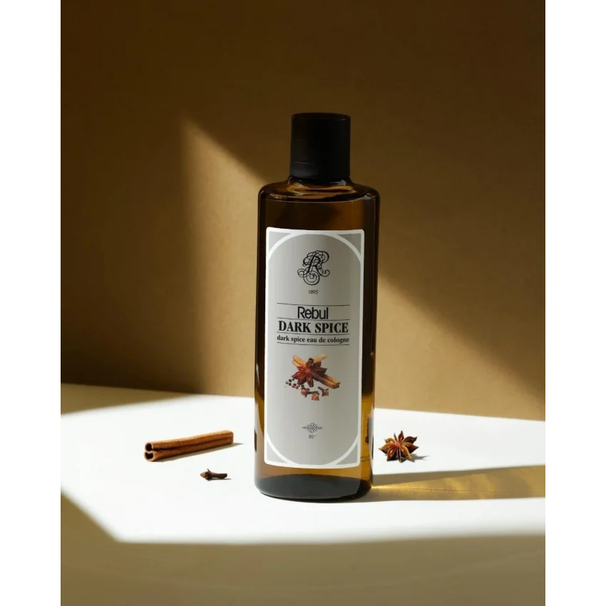 Rebul Dark Spice EDC Kolonya Cam Şişe 250 ml