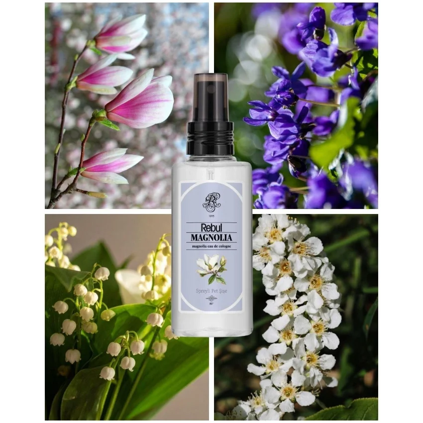 Rebul Magnolia EDC Kolonya Sprey Pet Şişe 125 ml