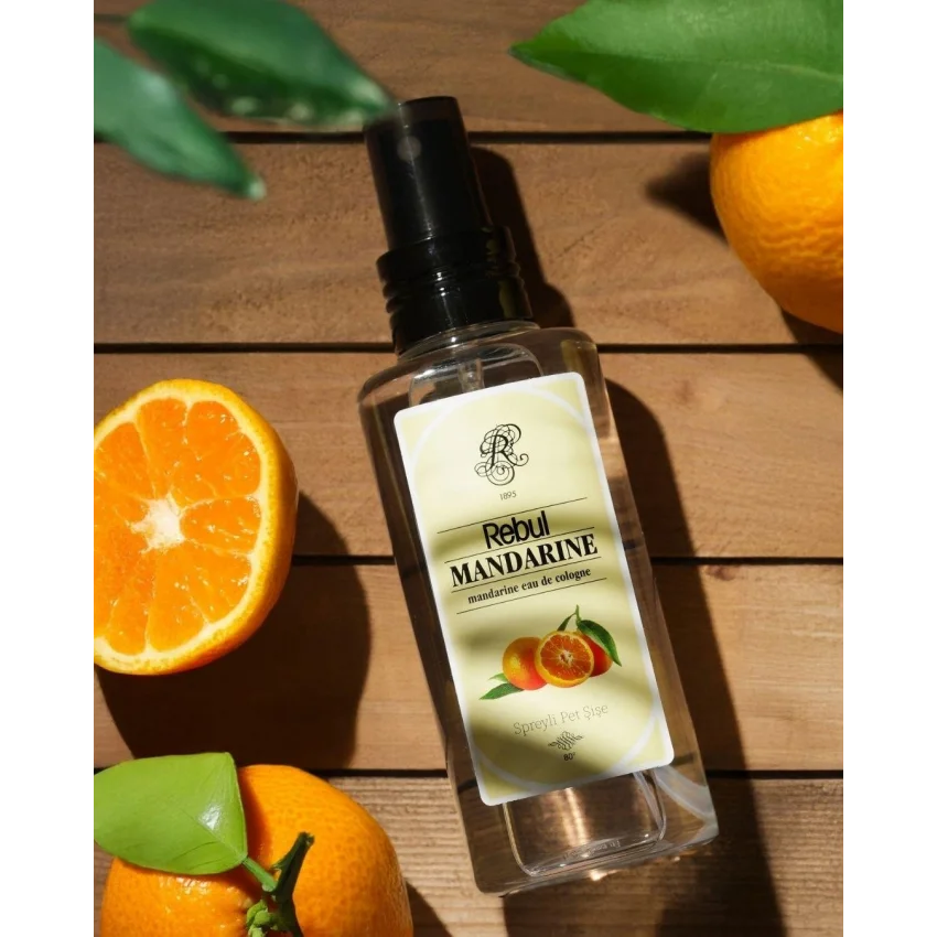 Rebul Mandarine EDC Kolonya Sprey Pet Şişe 125 ml