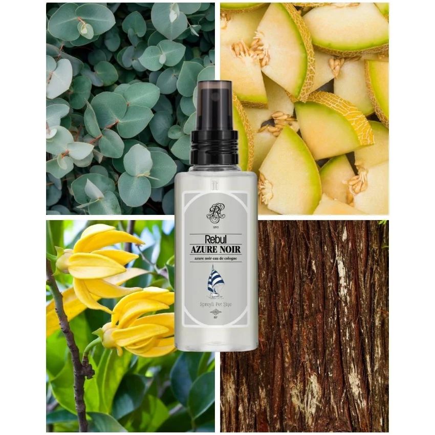 Rebul Azure Noir EDC Kolonya Sprey Pet Şişe 125 ml