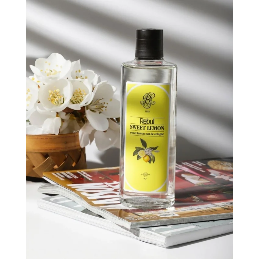 Rebul Sweet Lemon EDC Kolonya Cam Şişe 250 ml