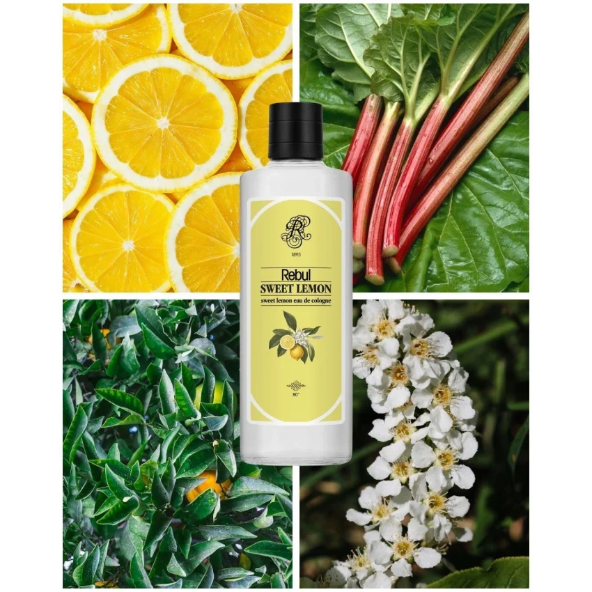 Rebul Sweet Lemon EDC Kolonya Cam Şişe 250 ml