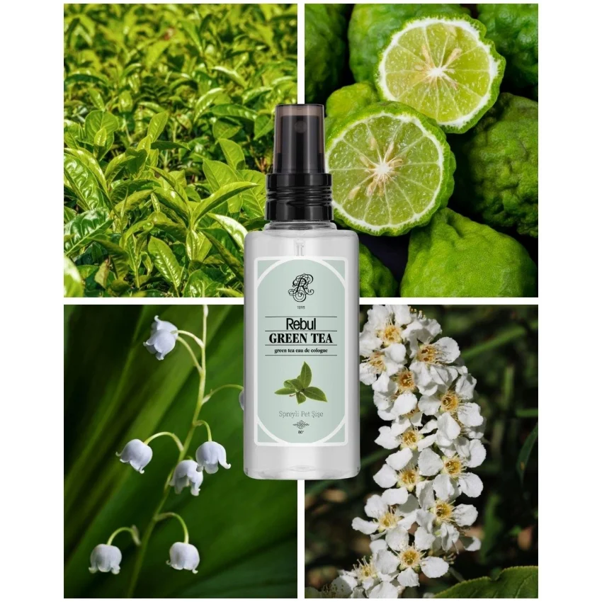 Rebul Green Tea EDC Kolonya Sprey Pet Şişe 125 ml