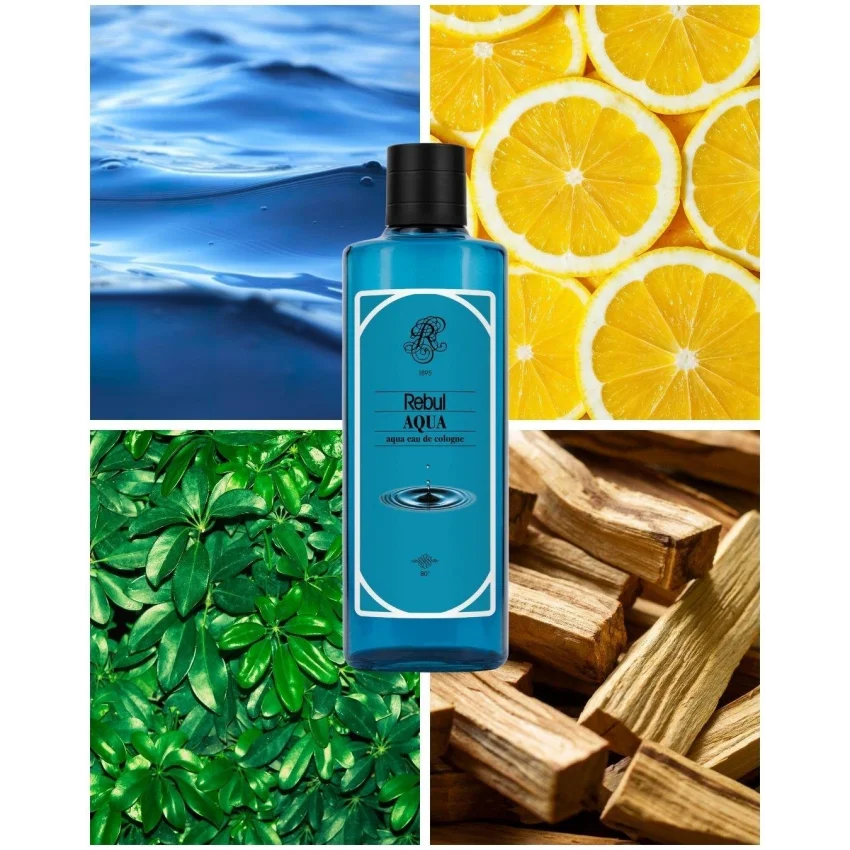 Rebul Aqua EDC Kolonya Cam Şişe 250 ml