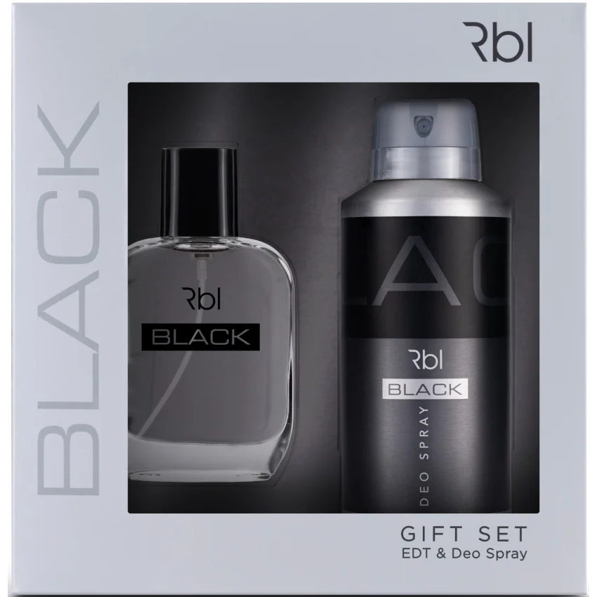 Rebul Black EDT Erkek Parfüm 50 ml Deodorant 150 ml Seti