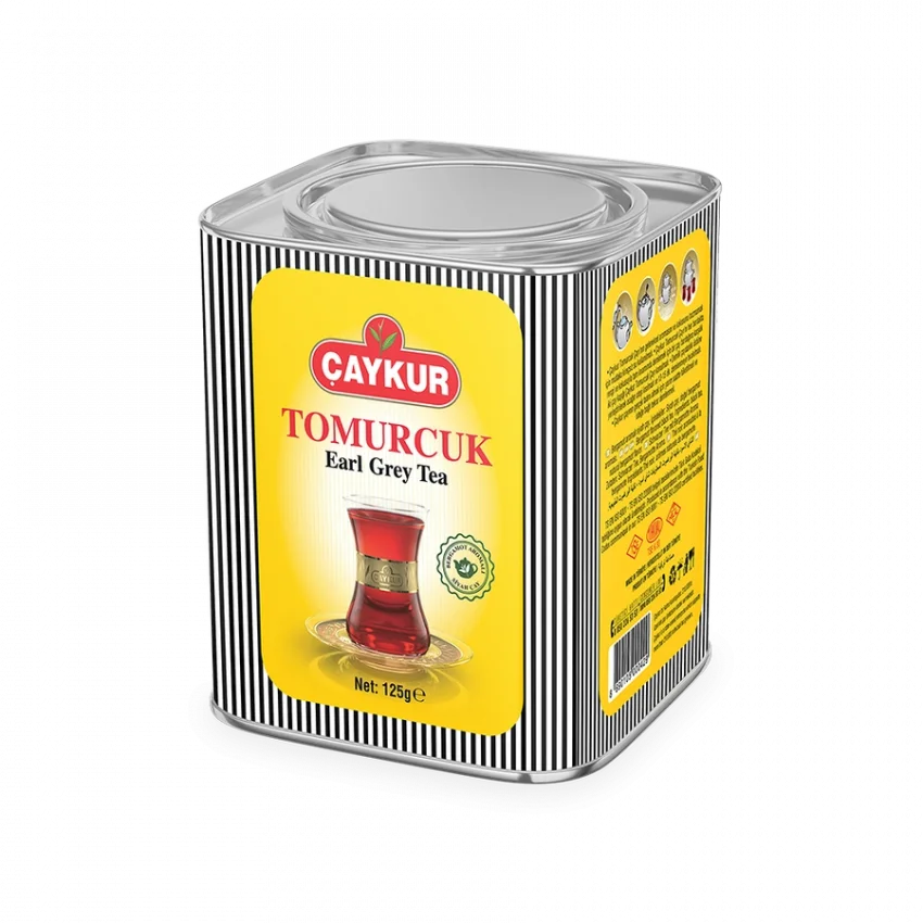 Çaykur Tomurcuk Çay Earl Grey Tea Teneke 125 Gr