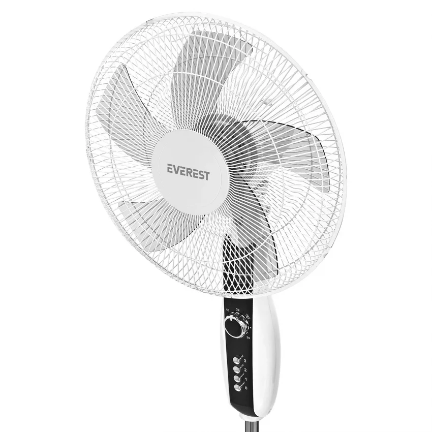 Everest CoolAir Ev Tipi Ayaklı Vantilatör 50W Beyaz FAN11