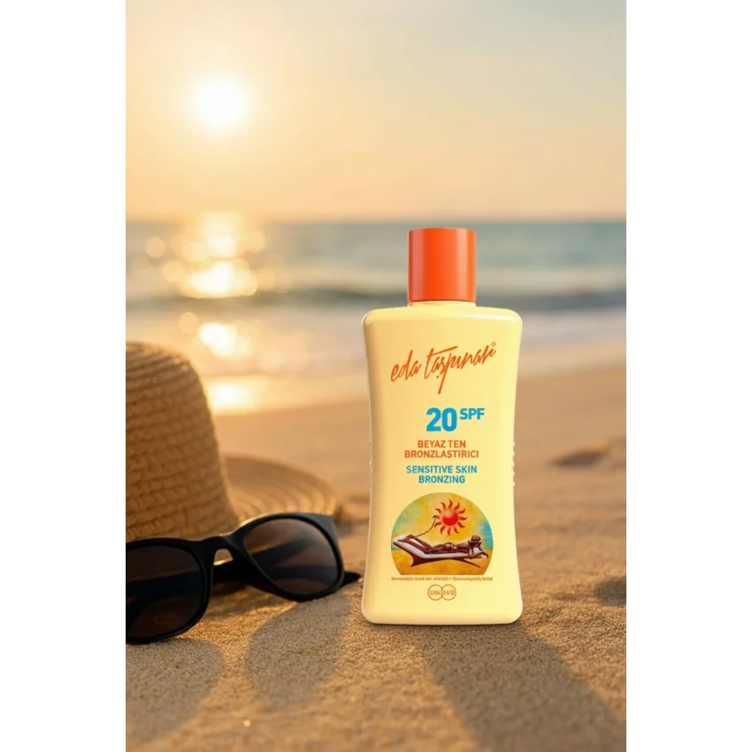 Eda Taşpınar Beyaz Ten Bronzlaştırıcı SPF 20 200 ml