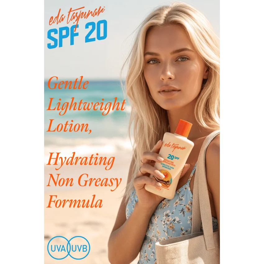 Eda Taşpınar Beyaz Ten Bronzlaştırıcı SPF 20 200 ml