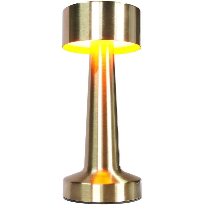 S-link Aurora 1800mAh 60 Lümen Gold 3 Renk Dokunmatik Masa Lambası SL-M9066