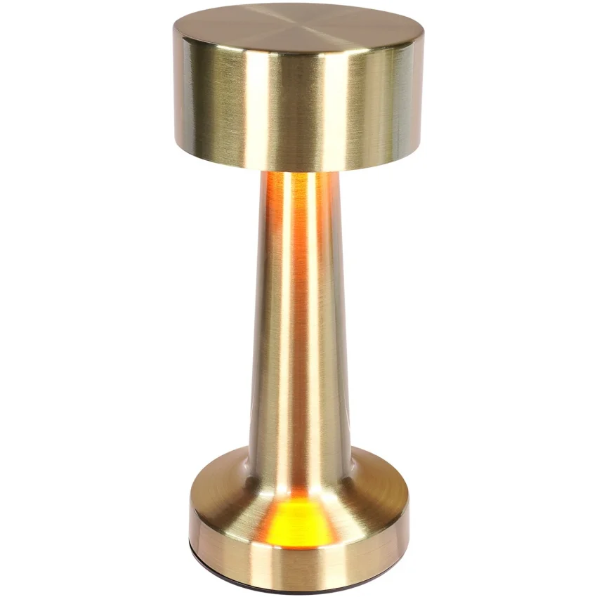 S-link Aurora 1800mAh 60 Lümen Gold 3 Renk Dokunmatik Masa Lambası SL-M9066