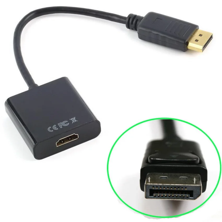 Alfais 4556 Displayport to Hdmi Çevirici Dönüştürücü Adaptör