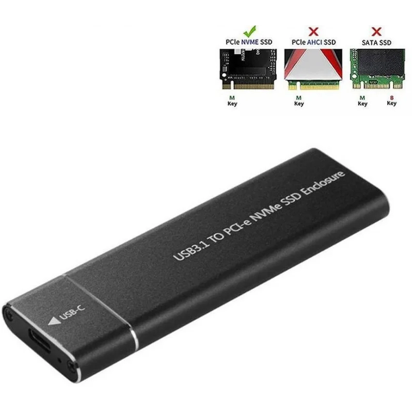 Alfais 5218 Usb 3.1 Type C To Pci-e Express Nvme Ssd Harddisk Kutusu