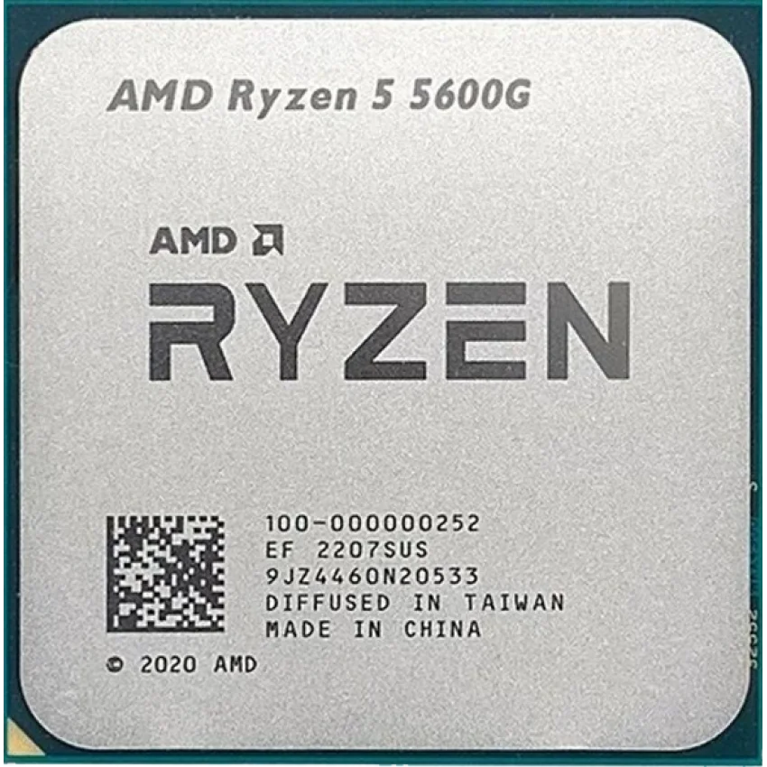 Amd Ryzen 5 5600g 3.9 Ghz 19mb Cache AM4 Tray İşlemci (Fansız & Kutusuz)