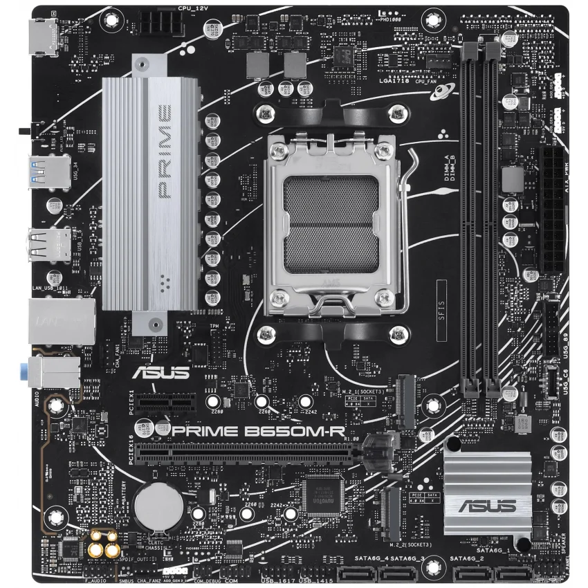 ASUS PRIME B650M-R AMD B650 AM5 DDR5 mATX Anakart