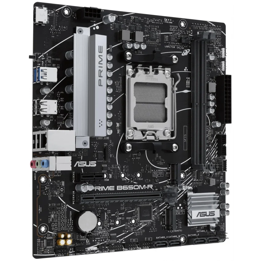 ASUS PRIME B650M-R AMD B650 AM5 DDR5 mATX Anakart