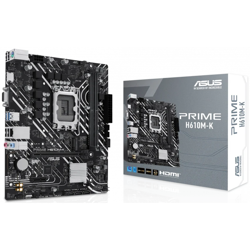 ASUS PRIME H610M-K Intel H610 LGA1700 DDR5 mATX Anakart