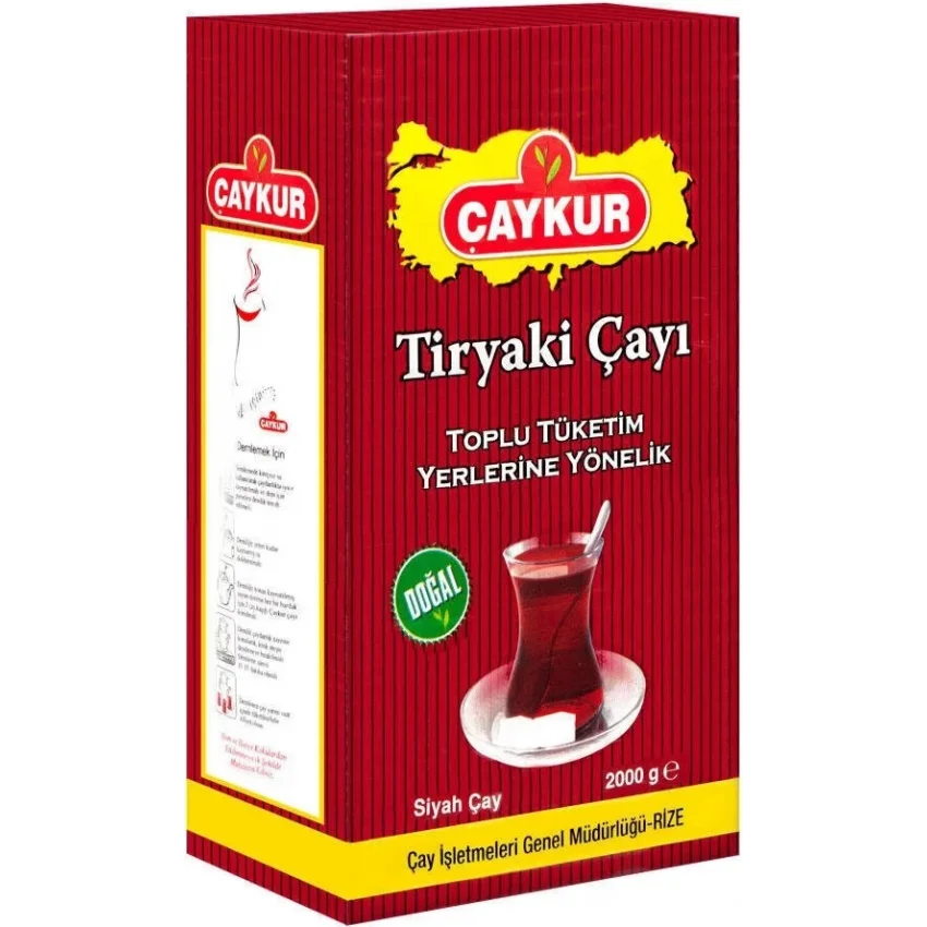 Çaykur EDT Tiryaki Çayı Siyah Çay 2 kg