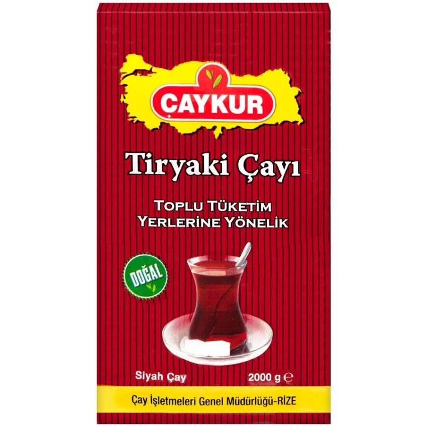 Çaykur EDT Tiryaki Çayı Siyah Çay 2 kg