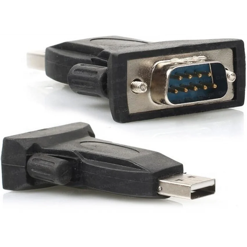 Dark USB to RS232 Seri Port Çevirici Adaptör 9 Pin | DK-AC-USB2RS232