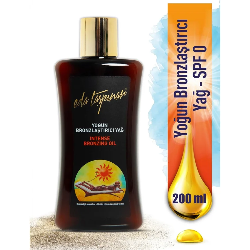 Eda Taşpınar Yoğun Bronzlaştırıcı Yağ SPF 0 - 200 ml