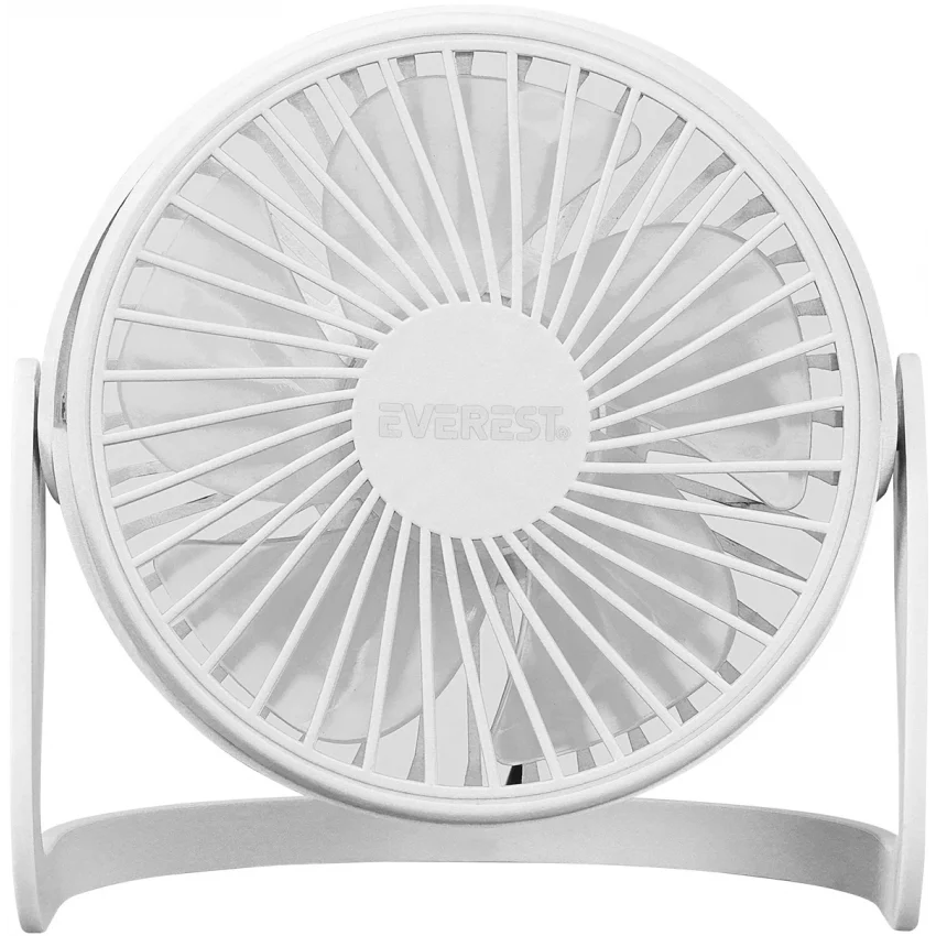 Everest Masaüstü Usb Fan Vantilatör Beyaz EFN-505
