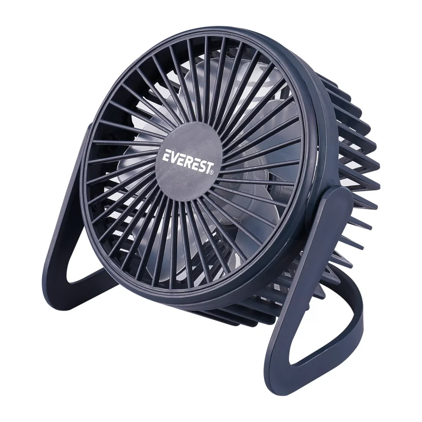 Everest Masaüstü Usb Fan Vantilatör Lacivert EFN-505