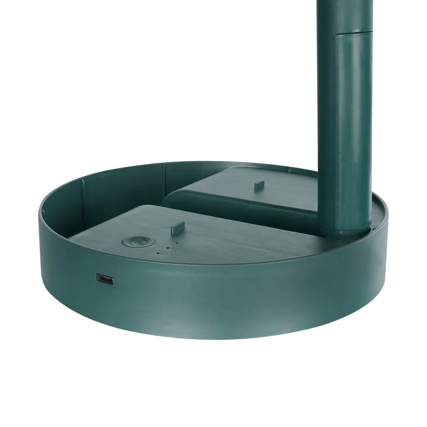 Everest Masaüstü Usb Fan Vantilatör, Şarj Edilebilir 800 mah, Yeşil EFN-605