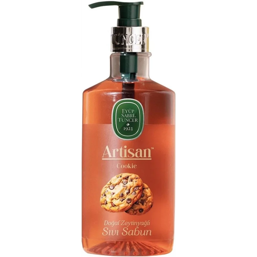 Eyüp Sabri Tuncer Artisan Cookie Doğal Zeytinyağlı Sıvı Sabun 600 ml