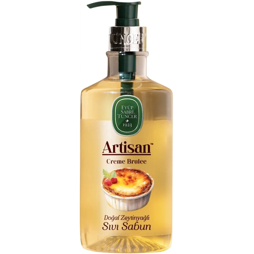 Eyüp Sabri Tuncer Artisan Creme Brulee Doğal Zeytinyağlı Sıvı Sabun 600 ml