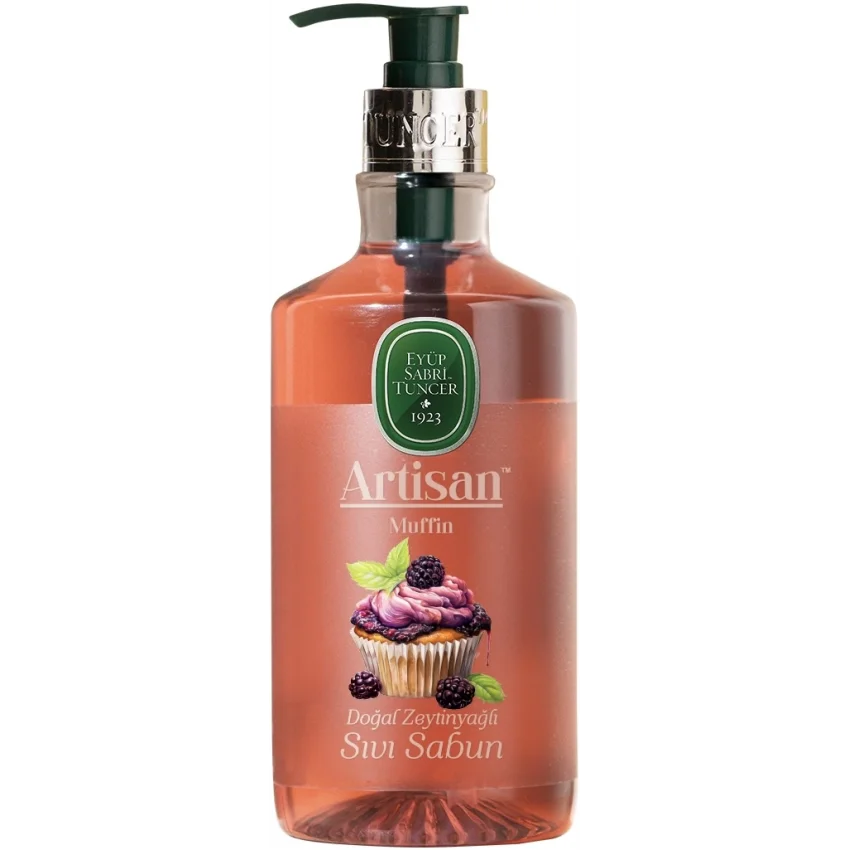 Eyüp Sabri Tuncer Artisan Muffin Doğal Zeytinyağlı Sıvı Sabun 600 ml