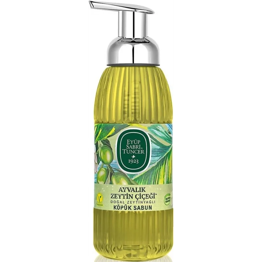 Eyüp Sabri Tuncer Ayvalık Zeytin Çiçeği Doğal Zeytinyağlı Köpük Sabun 500 ml