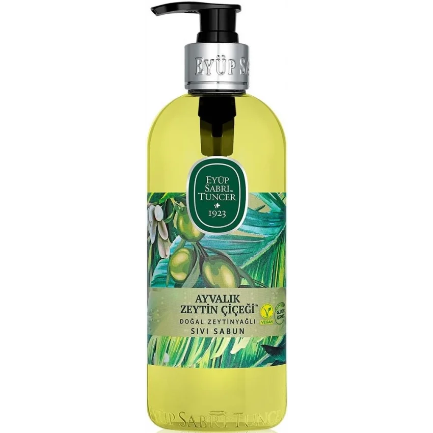 Eyüp Sabri Tuncer Ayvalık Zeytin Çiçeği Doğal Zeytinyağlı Sıvı Sabun 500 ml
