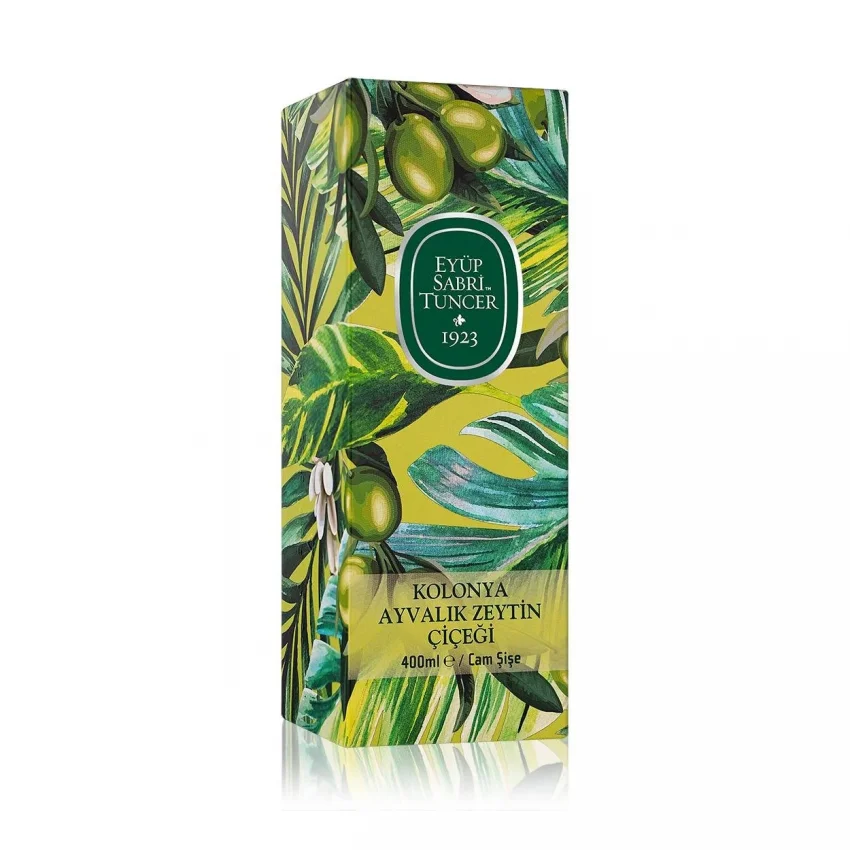 Eyüp Sabri Tuncer Ayvalık Zeytin Çiçeği Kolonyası, Cam Şişe, 400 ml