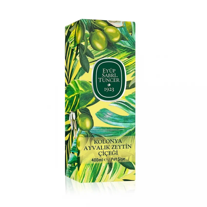Eyüp Sabri Tuncer Ayvalık Zeytin Çiçeği Kolonyası, Pet Şişe, 400 ml